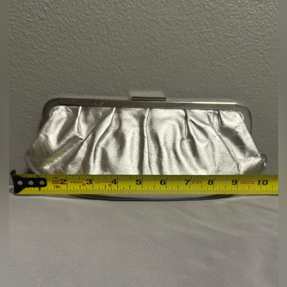 Elegant Giani Bernini Silver Shoulder & Clutch Bag - EUC - Picture 5 of 16